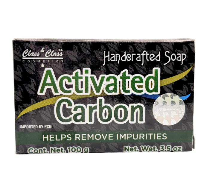 Labs Incredible Activated Carbon Handcrafted Soap Bar - 100g (3.5 oz) - Deep Cleansing, Removes Impurities, and Detoxifies Skin