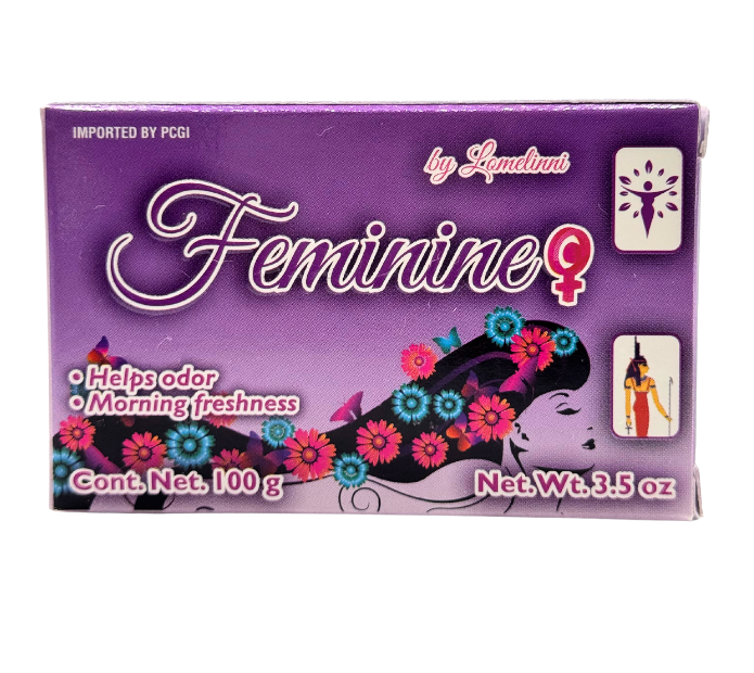 Labs Incredible Feminine Artisan Soap Bar - 100g (3.5 oz) - Helps Combat Odor and Provides Lasting Morning Freshness