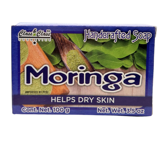 Labs Incredible Moringa Artisan Soap Bar - 100g (3.5 oz) - Hydrating Solution for Dry Skin, Nourishes and Rejuvenates