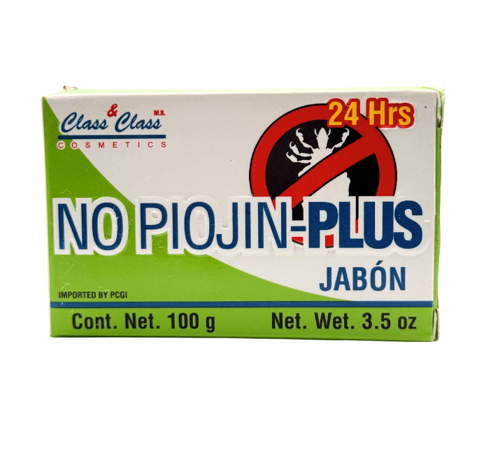 Labs Incredible No Piojin Plus Anti-Lice Soap Bar - 100g (3.5 oz) - 24-Hour Protection Against Lice and Nits