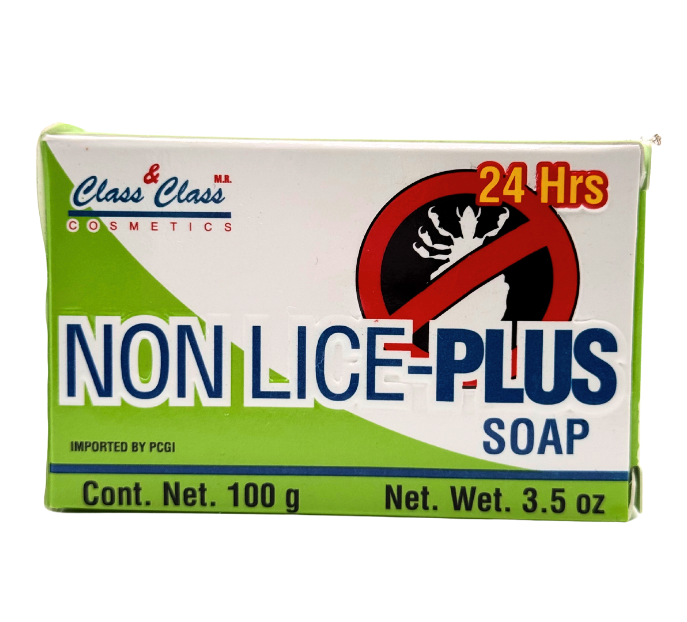 Labs Incredible No Piojin Plus Anti-Lice Soap Bar - 100g (3.5 oz) - 24-Hour Protection Against Lice and Nits