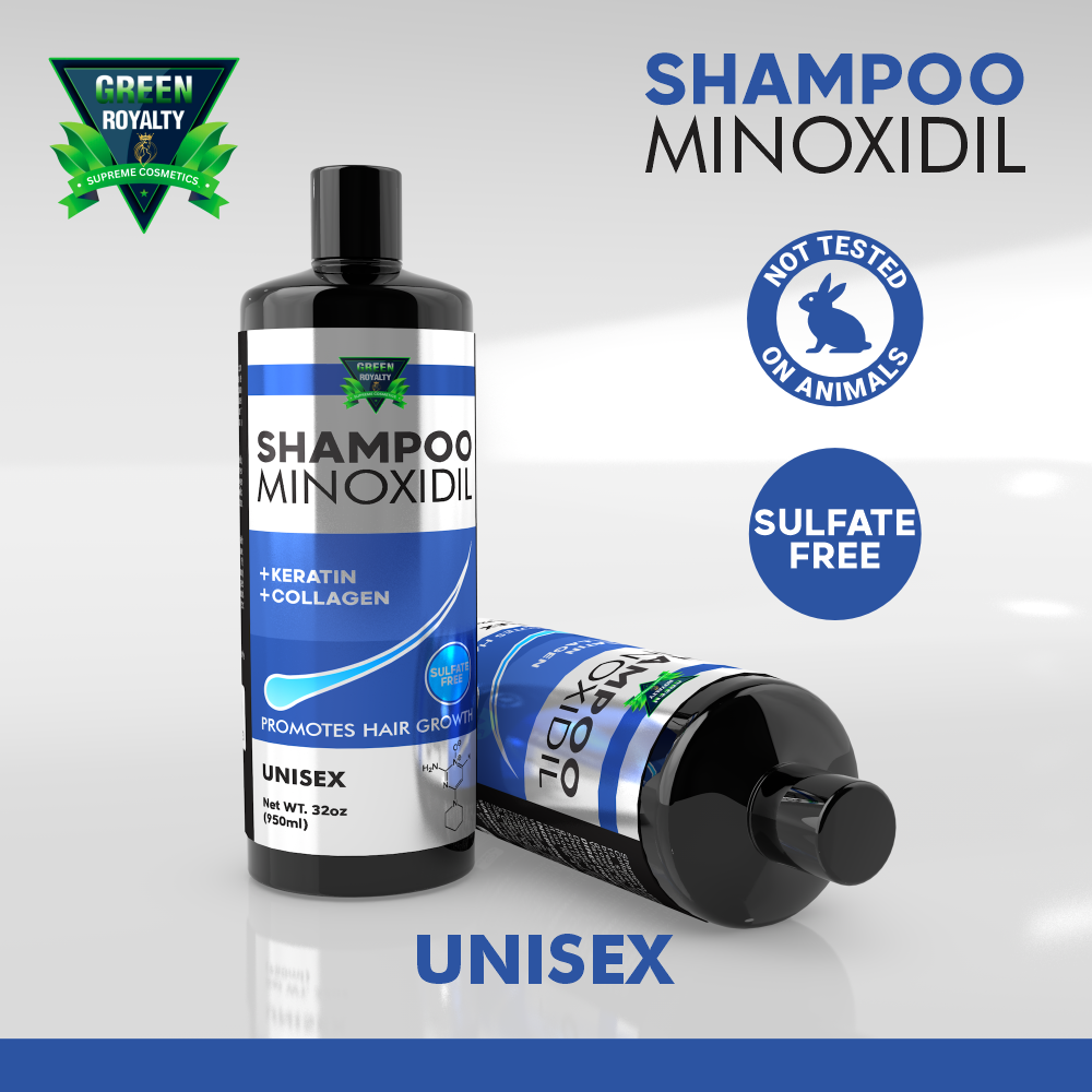 Green Royalty- Shampoo Minoxidil 1Lt