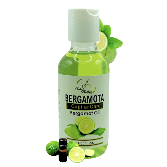 Alma Belleza- Bergamot Oil 4oz/Aceite Bergamota-Natural Hair Care Oil, Capilar Care