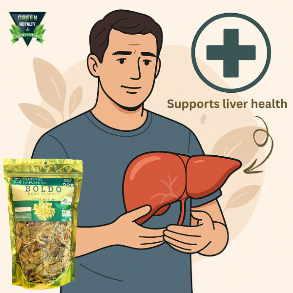 Green Royalty-Boldo Hoja(4oz)/Boldo Leaves