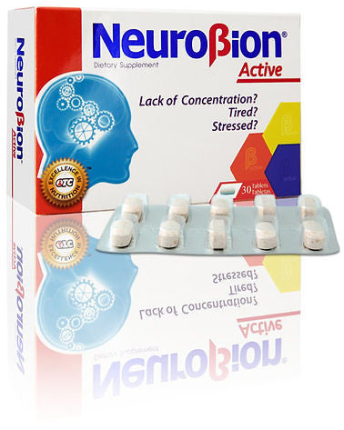 Neurobion Active 30 Tablets B1-B6-B12