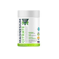 Magnesium Citrate 60 Vegan Capsules 1000mg - Premium Quality- Max Absorption Magnesium Powder Capsules Highly Absorbable Citrate Complex, Gluten Free, Non-GMO - Made in USA - Dietary Supplement.