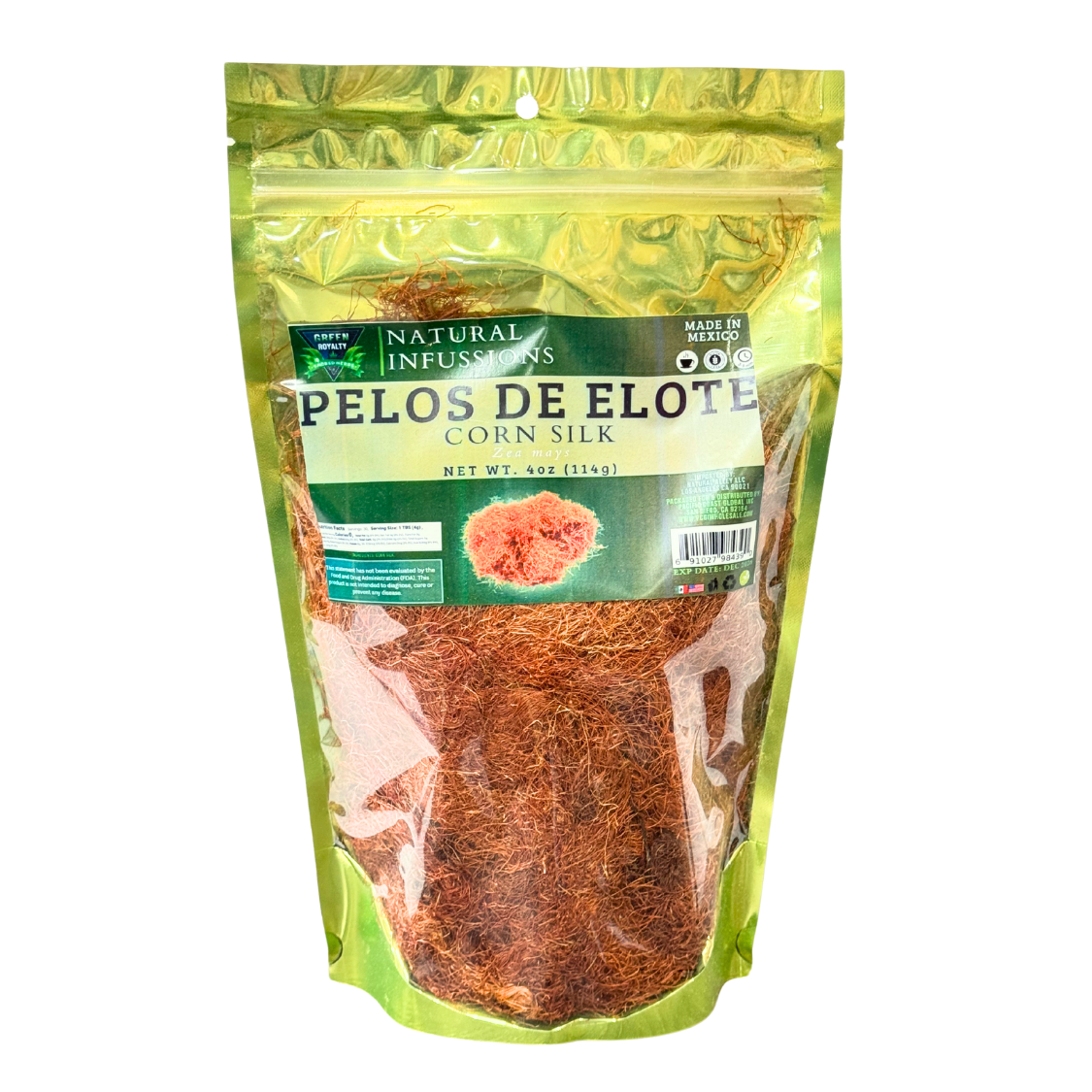 Green Royalty-Pelos De Elote Hierba(4 oz)/Corn Silk